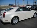 2010 White Diamond Tricoat Cadillac CTS 3.0 Sedan  photo #4