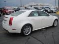 2010 White Diamond Tricoat Cadillac CTS 3.6 Premium Sedan  photo #4