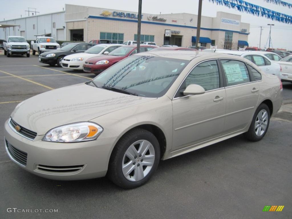 2010 Impala LS - Gold Mist Metallic / Neutral photo #1