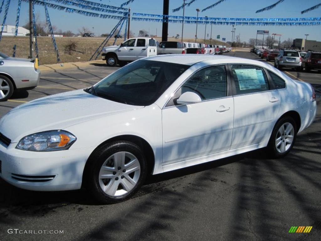 2010 Impala LS - Summit White / Neutral photo #1
