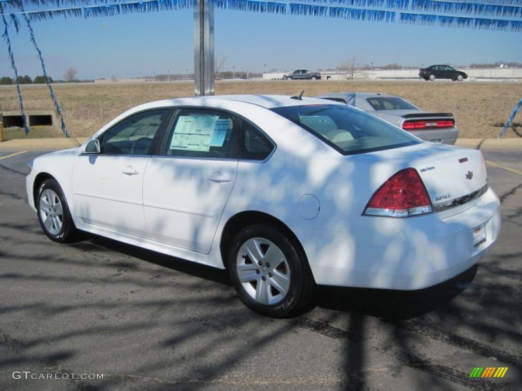 2010 Impala LS - Summit White / Neutral photo #6