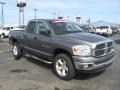 2007 Mineral Gray Metallic Dodge Ram 1500 Big Horn Edition Quad Cab 4x4  photo #3