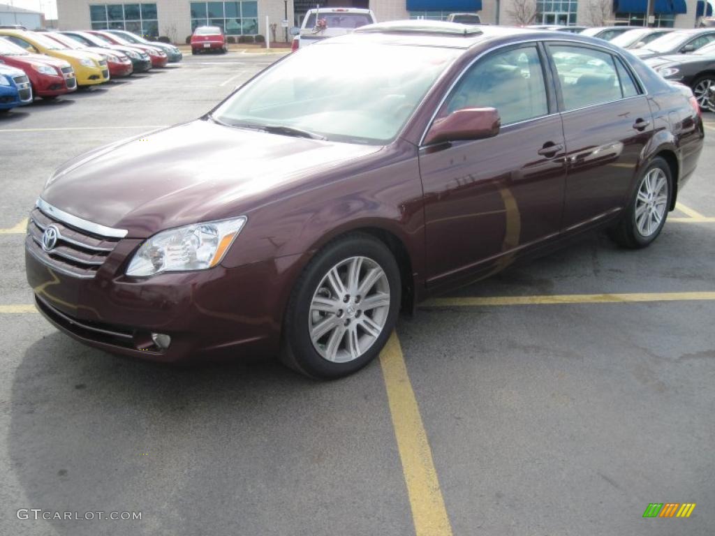 2007 Avalon Limited - Cassis Red Pearl / Ivory photo #1