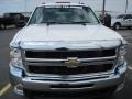 Summit White - Silverado 3500HD LTZ Crew Cab 4x4 Dually Photo No. 2