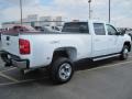 Summit White - Silverado 3500HD LTZ Crew Cab 4x4 Dually Photo No. 18