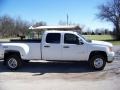 Summit White - Sierra 3500HD SLE Crew Cab 4x4 Dually Photo No. 1