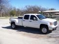 Summit White - Sierra 3500HD SLE Crew Cab 4x4 Dually Photo No. 2