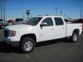 2010 Summit White GMC Sierra 2500HD SLT Crew Cab 4x4  photo #1