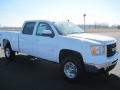 2010 Summit White GMC Sierra 2500HD SLT Crew Cab 4x4  photo #3