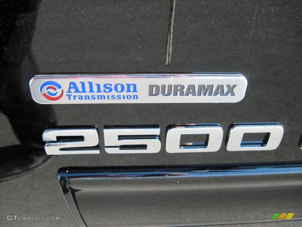 2010 Sierra 2500HD SLT Crew Cab 4x4 - Onyx Black / Light Cashmere photo #7