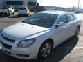 White Diamond Tricoat - Malibu LT Sedan Photo No. 1