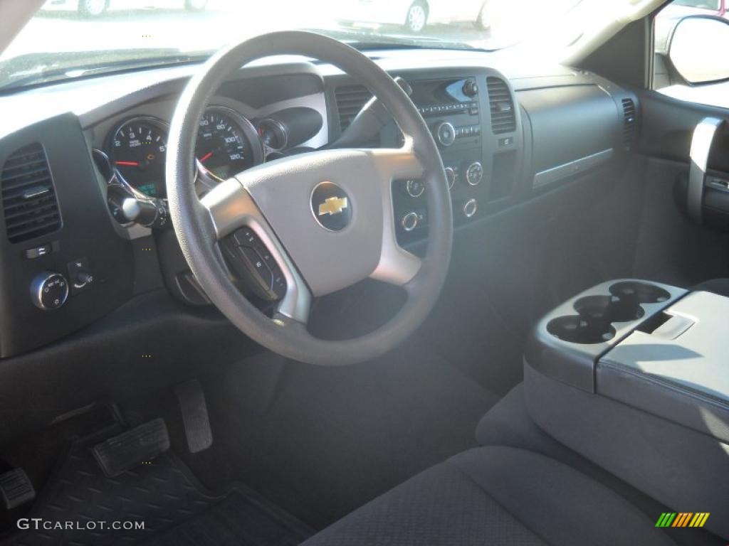 2008 Silverado 1500 Z71 Crew Cab 4x4 - Silver Birch Metallic / Ebony photo #10