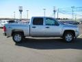 2010 Sheer Silver Metallic Chevrolet Silverado 1500 LT Crew Cab 4x4  photo #4