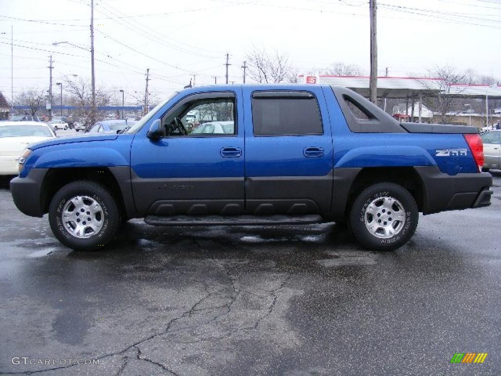 2003 Avalanche Z66 - Arrival Blue / Dark Charcoal photo #2