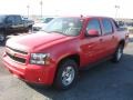 2010 Victory Red Chevrolet Avalanche LT  photo #1