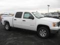 2010 Summit White GMC Sierra 1500 SLE Crew Cab 4x4  photo #2