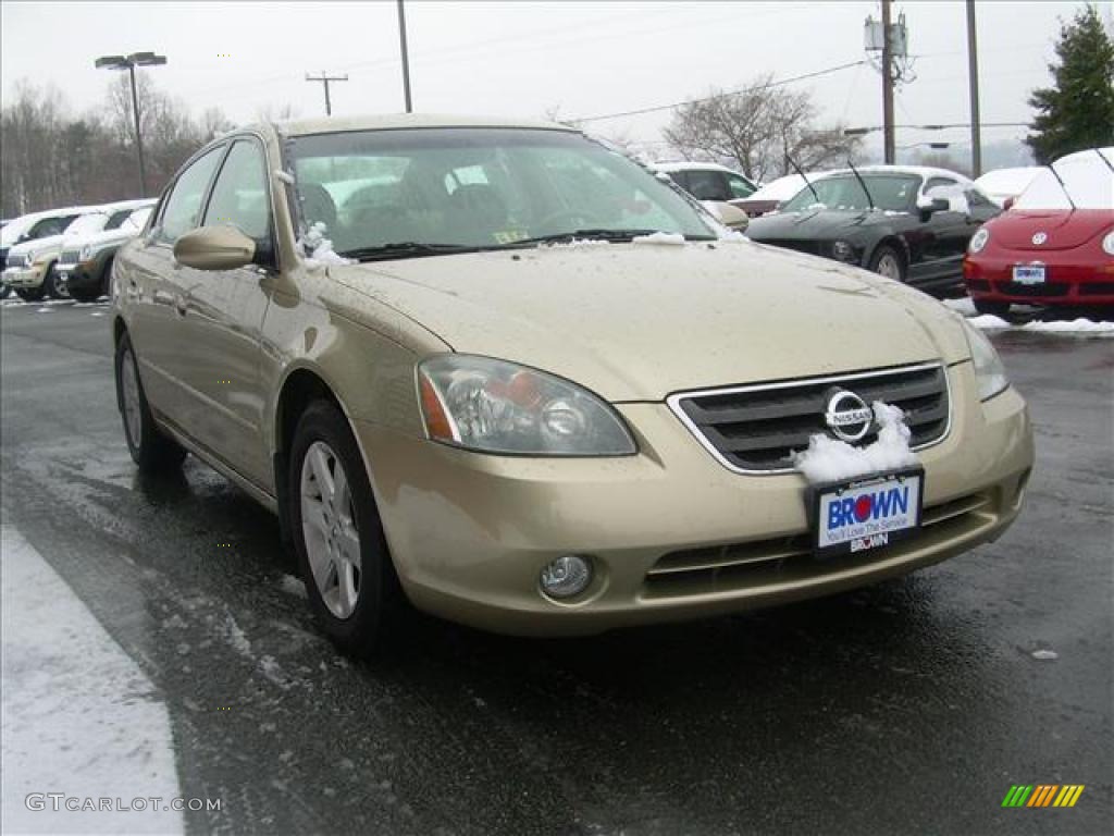 2002 Altima 2.5 S - Velvet Beige / Blond Beige photo #1