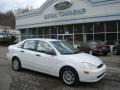 2000 Cloud 9 White Ford Focus ZTS Sedan  photo #1