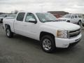 Summit White - Silverado 1500 LTZ Crew Cab Photo No. 3