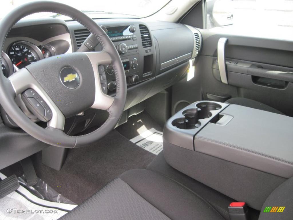 2010 Silverado 1500 LT Crew Cab 4x4 - Summit White / Ebony photo #7