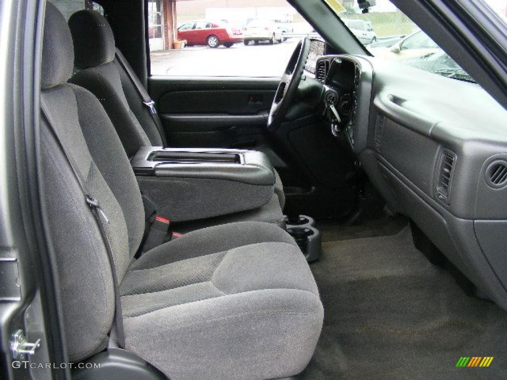 2006 Silverado 1500 LS Crew Cab - Graystone Metallic / Dark Charcoal photo #13