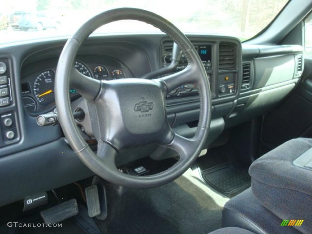 1999 Silverado 1500 Z71 Regular Cab 4x4 - Onyx Black / Graphite photo #9