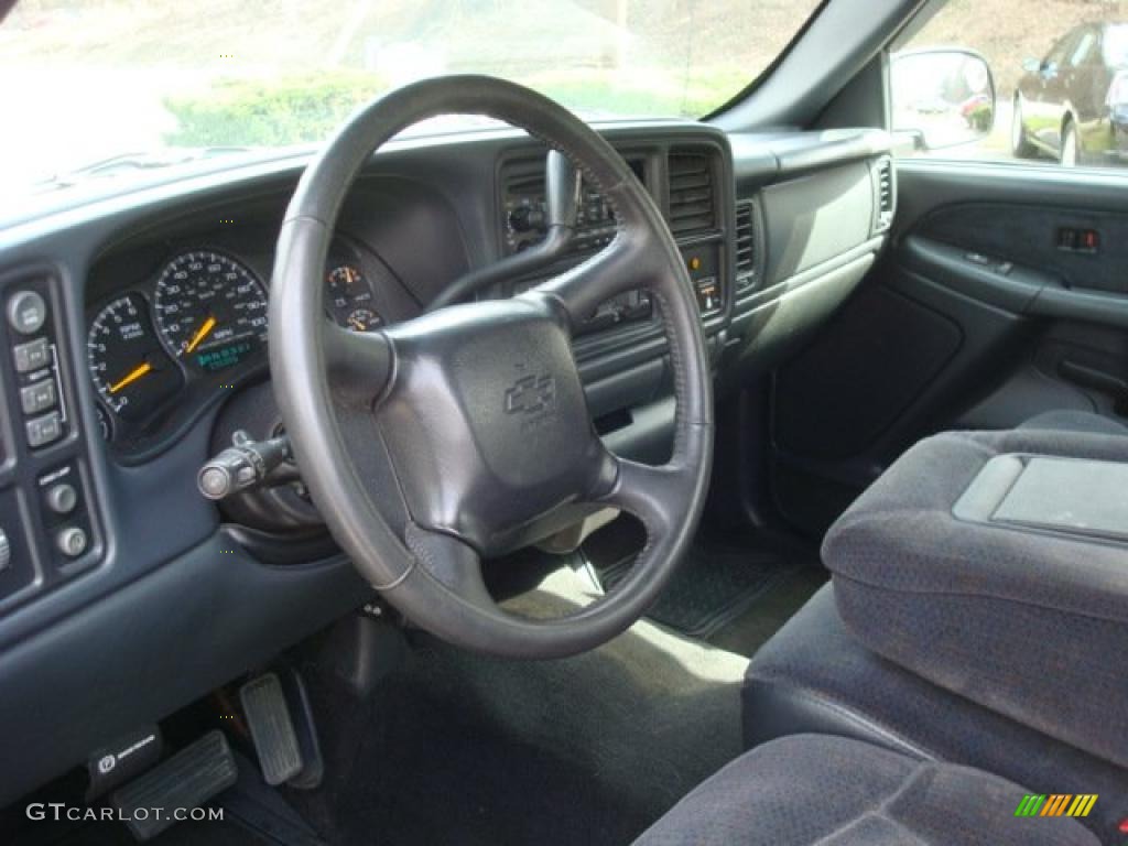 1999 Silverado 1500 Z71 Regular Cab 4x4 - Onyx Black / Graphite photo #12