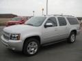 2010 Sheer Silver Metallic Chevrolet Suburban LTZ  photo #1