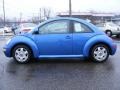 2000 Techno Blue Metallic Volkswagen New Beetle GLS Coupe  photo #2