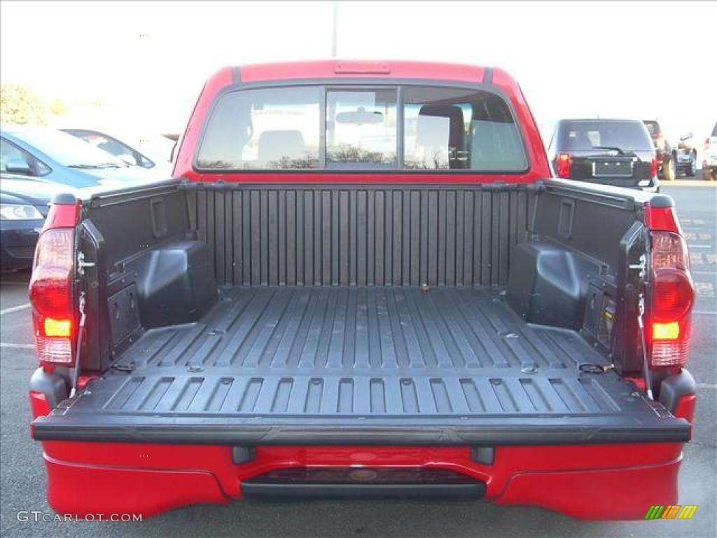 2007 Tacoma X-Runner - Radiant Red / Graphite Gray photo #4