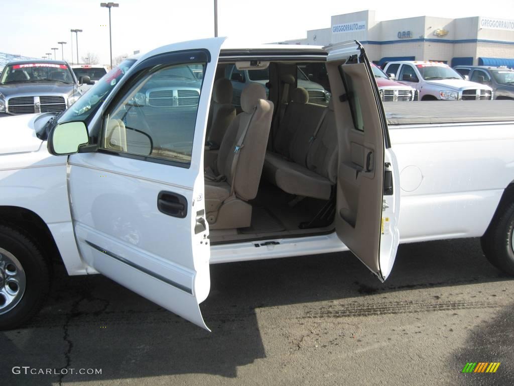 2006 Silverado 1500 LT Extended Cab - Summit White / Tan photo #4