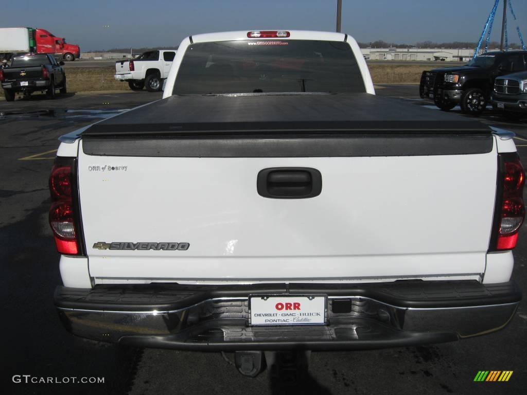 2006 Silverado 1500 LT Extended Cab - Summit White / Tan photo #6