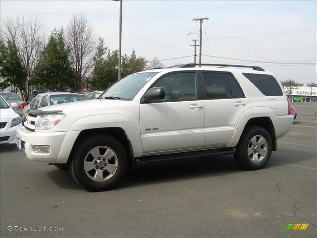 2004 4Runner SR5 4x4 - Natural White / Stone photo #2