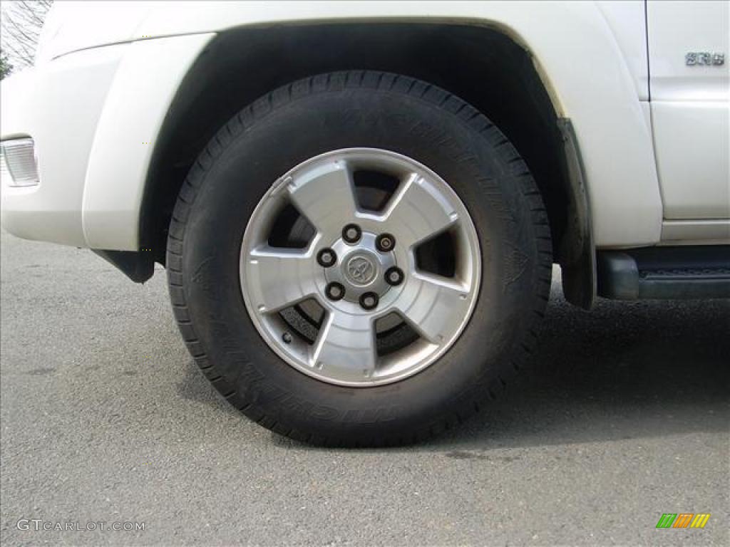 2004 4Runner SR5 4x4 - Natural White / Stone photo #3