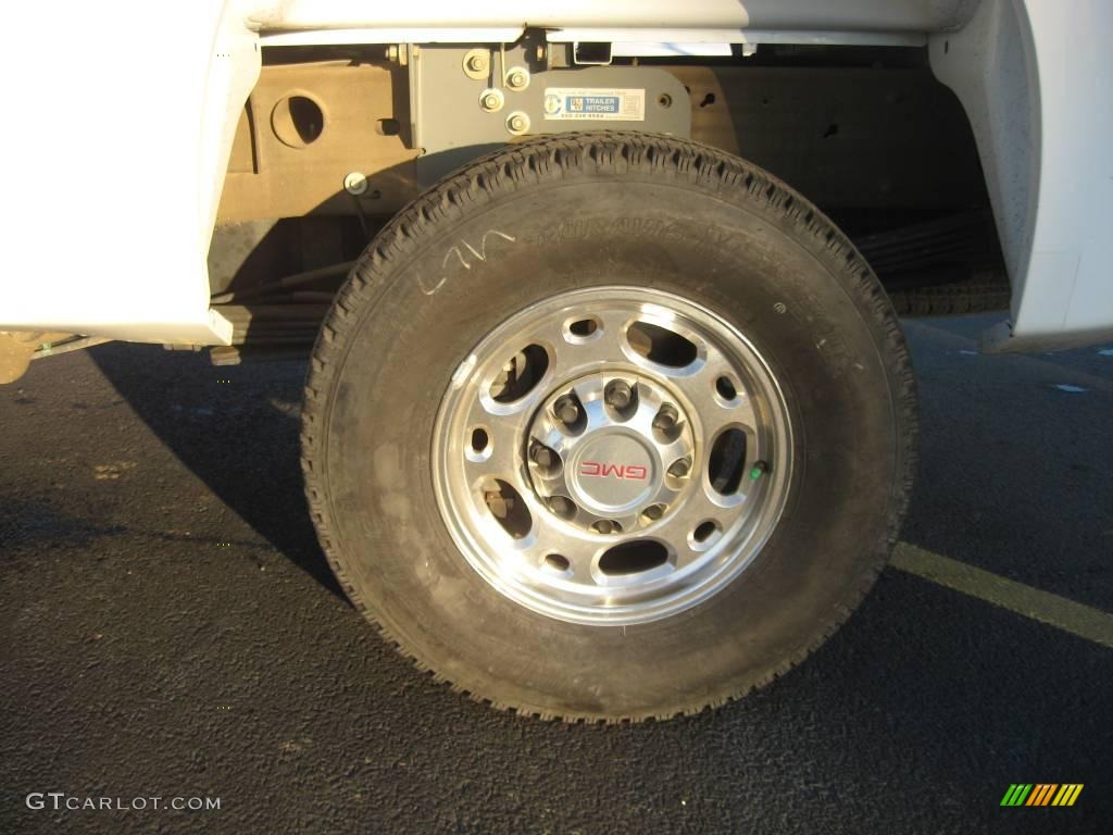 2007 Sierra 2500HD SLE Crew Cab - Summit White / Ebony Black photo #15