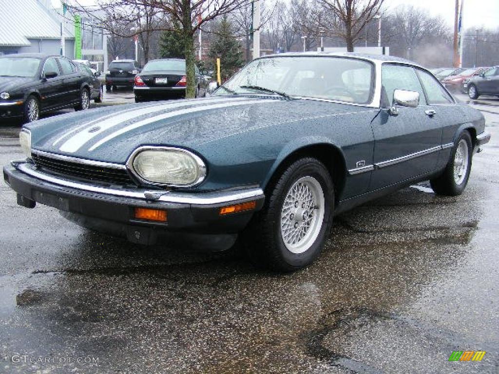1992 XJ XJS V12 Coupe - Kingfisher Blue Metallic / Beige photo #1