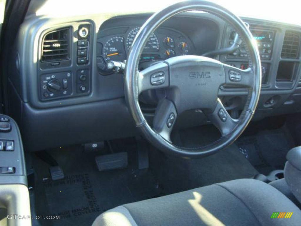 2006 Sierra 1500 Z71 Regular Cab 4x4 - Onyx Black / Dark Pewter photo #5
