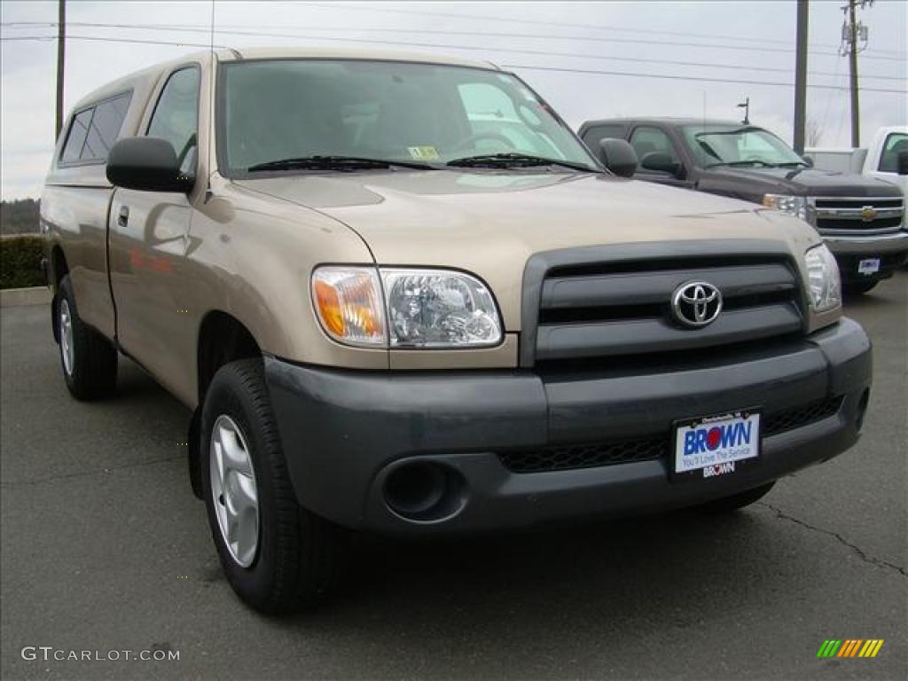 2006 Tundra Regular Cab - Desert Sand Mica / Taupe photo #1