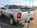 2010 Sheer Silver Metallic Chevrolet Silverado 1500 LT Extended Cab 4x4  photo #3