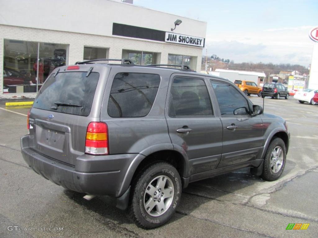 2004 Escape Limited 4WD - Dark Shadow Grey Metallic / Ebony Black photo #3