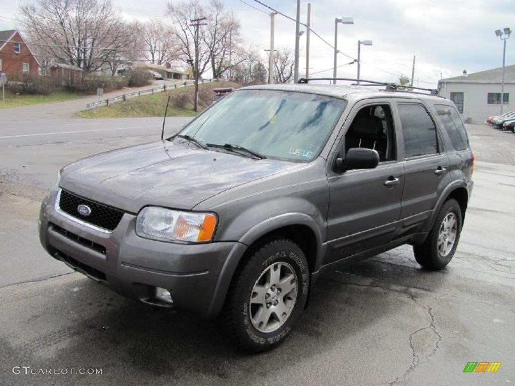 2004 Escape Limited 4WD - Dark Shadow Grey Metallic / Ebony Black photo #4