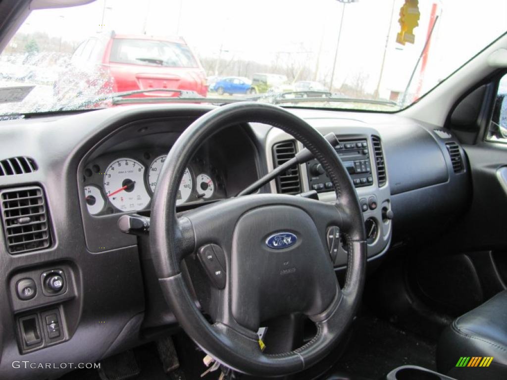 2004 Escape Limited 4WD - Dark Shadow Grey Metallic / Ebony Black photo #11