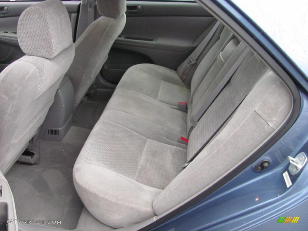 2002 Camry LE V6 - Catalina Blue Metallic / Stone photo #13