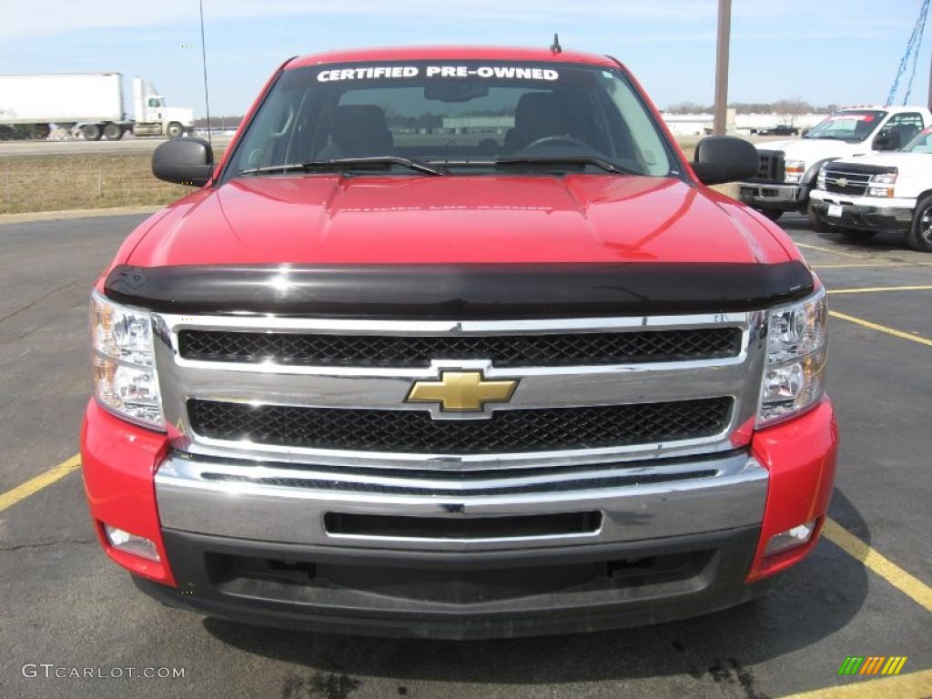 2009 Silverado 1500 LT Z71 Crew Cab 4x4 - Victory Red / Ebony photo #2