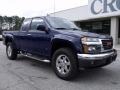 2009 Navy Blue GMC Canyon SLE Extended Cab  photo #2