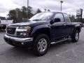 2009 Navy Blue GMC Canyon SLE Extended Cab  photo #4