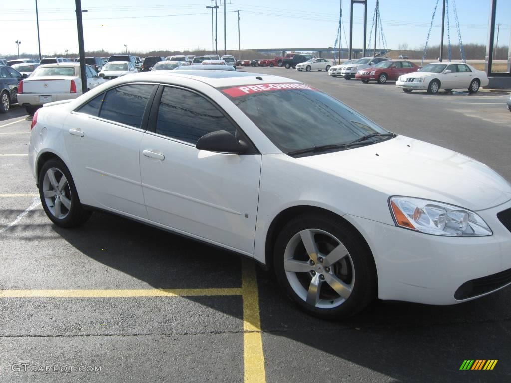 2006 G6 GTP Sedan - Ivory White / Ebony photo #3