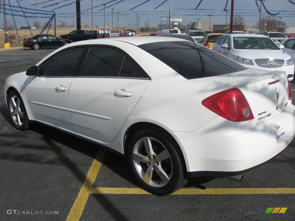 2006 G6 GTP Sedan - Ivory White / Ebony photo #4