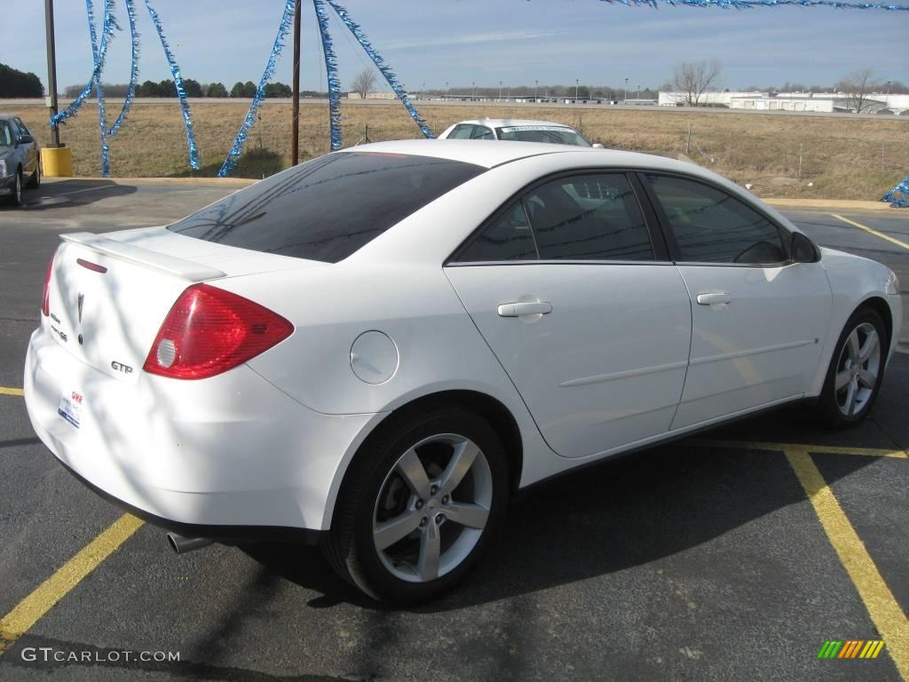 2006 G6 GTP Sedan - Ivory White / Ebony photo #6
