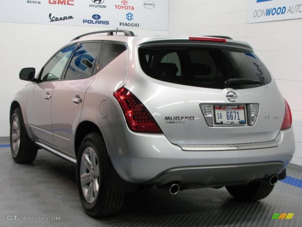 2006 Murano SL AWD - Brilliant Silver Metallic / Charcoal photo #3